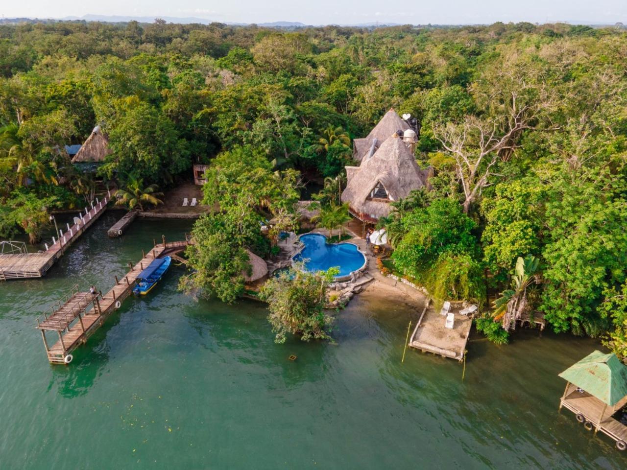 Casa Caribe Hotel Rio Dulce Exterior foto