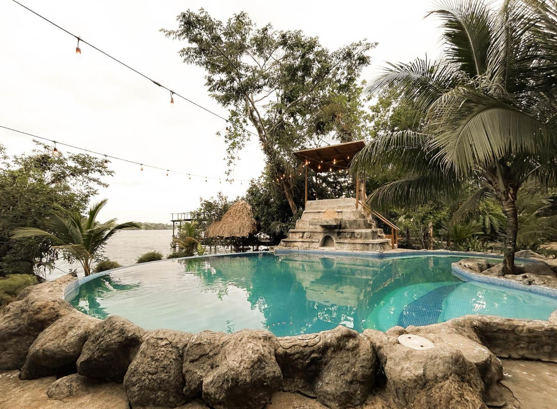 Casa Caribe Hotel Rio Dulce Exterior foto